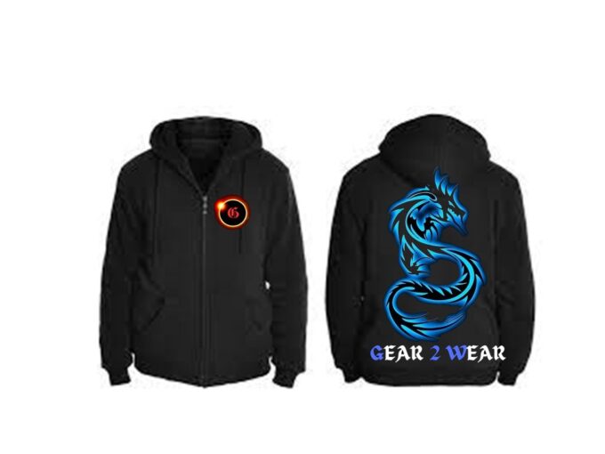 Dark Dragon Unisex heavy blend zip hoodie