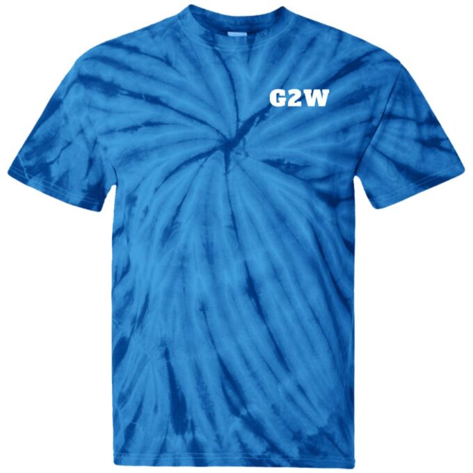 Bpho Blue Unisex Spider Tie Dye T-Shirt