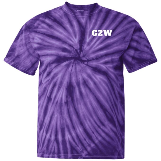 Perfect Purple Unisex Spider Tie Dye T-Shirt