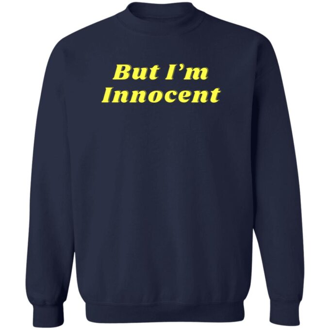 I’m Innocent Uniawx Crewneck Pullover Sweatshirt