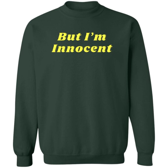 I’m Innocent Uniawx Crewneck Pullover Sweatshirt